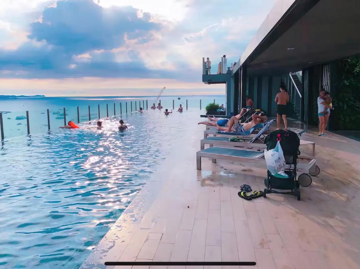 Great Location With Infinity Pool - Central Pattaya Apartment Exterior foto