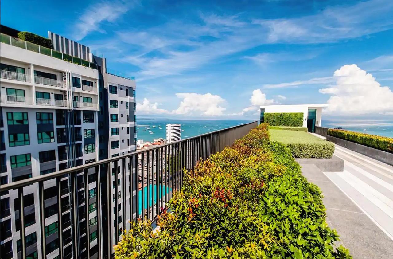 Great Location With Infinity Pool - Central Pattaya Apartment Exterior foto