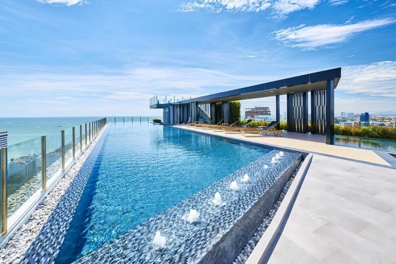 Great Location With Infinity Pool - Central Pattaya Apartment Exterior foto