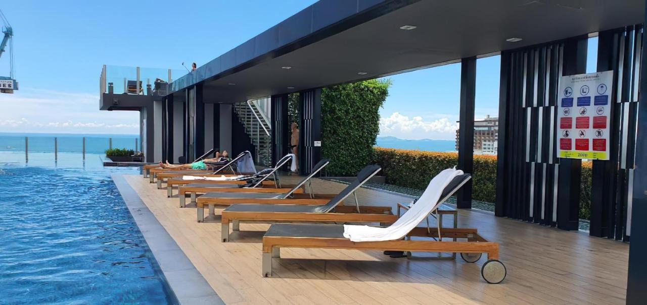 Great Location With Infinity Pool - Central Pattaya Apartment Exterior foto